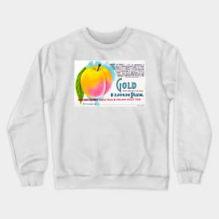 Gold Plum Ad Crewneck Sweatshirt